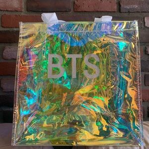BTS band tote bag.